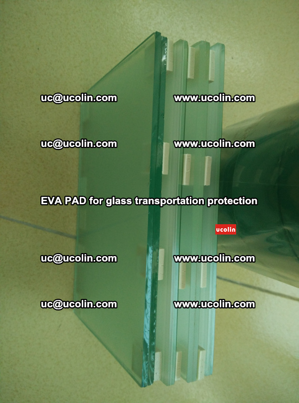 EVA CORK PAD for laminated safety glass transportation protection (51)