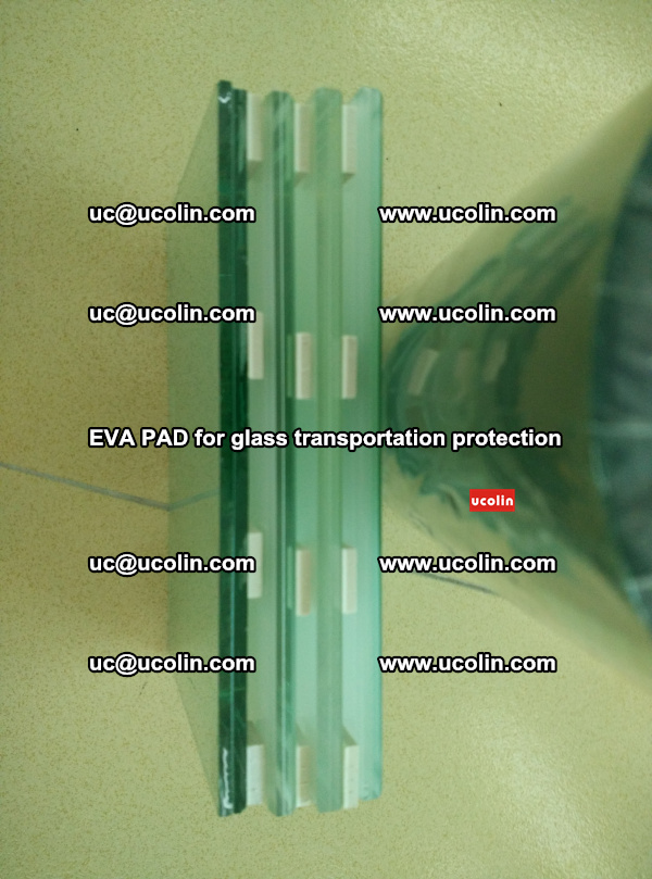 EVA CORK PAD for laminated safety glass transportation protection (57)