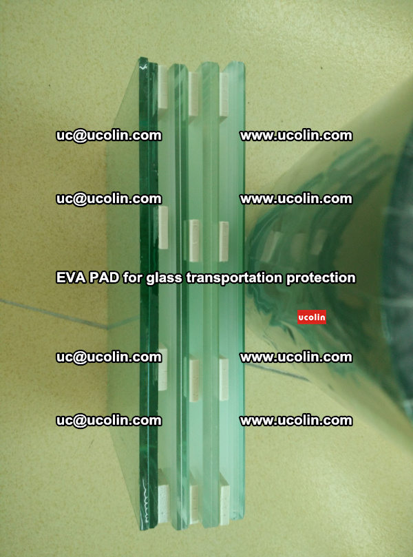 EVA CORK PAD for laminated safety glass transportation protection (58)