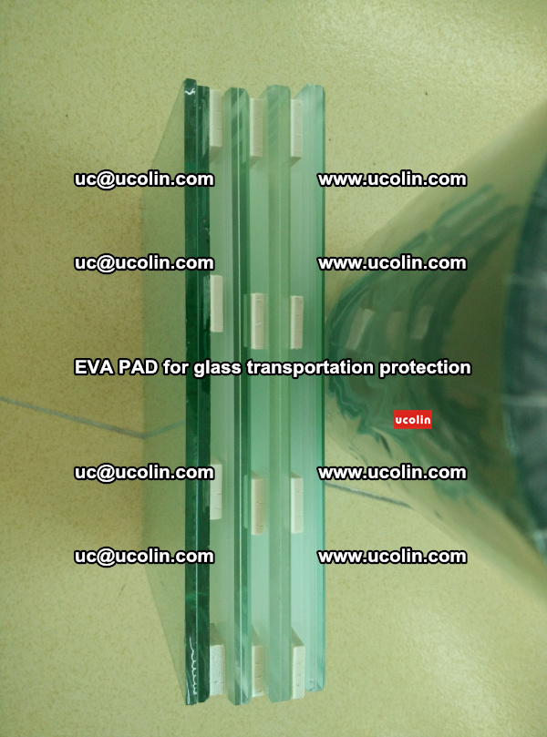 EVA CORK PAD for laminated safety glass transportation protection (59)