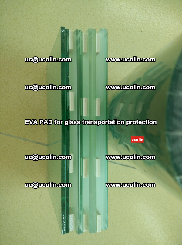 EVA CORK PAD for laminated safety glass transportation protection (61)