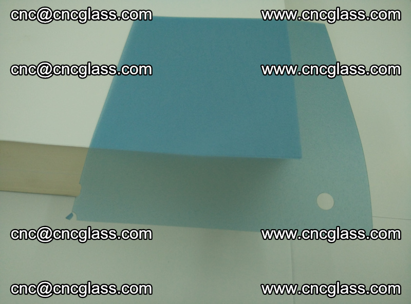EVA glass interlayer film for safety glazing royal blue (transparent) (15)