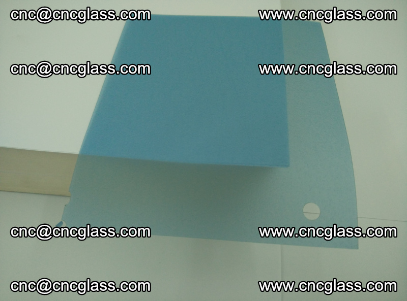EVA glass interlayer film for safety glazing royal blue (transparent) (16)