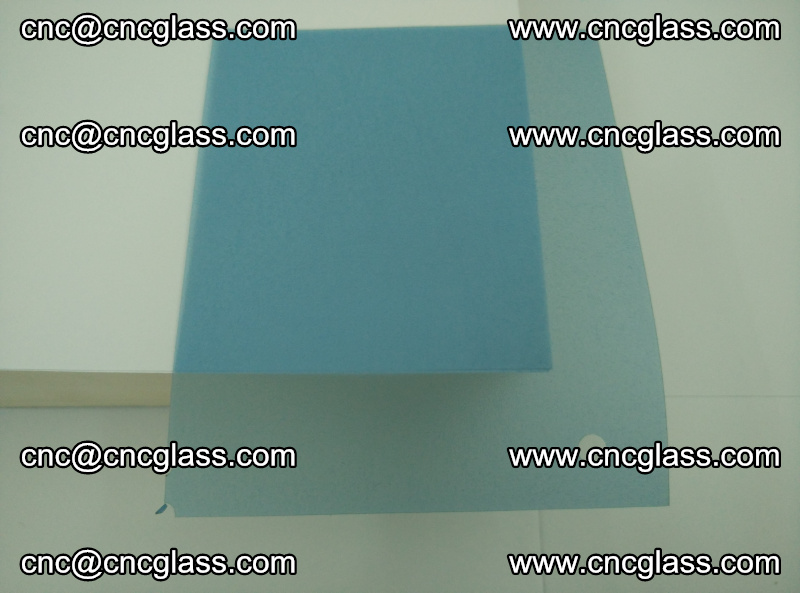 EVA glass interlayer film for safety glazing royal blue (transparent) (20)