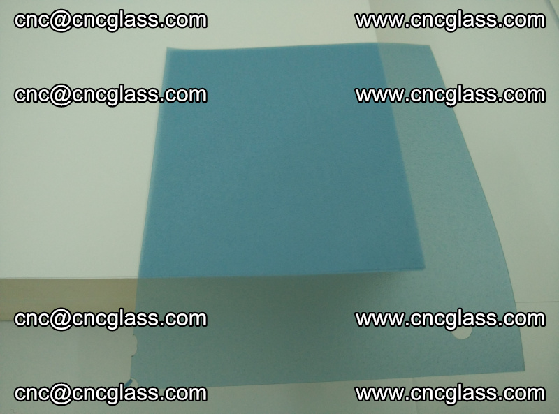 EVA glass interlayer film for safety glazing royal blue (transparent) (8)